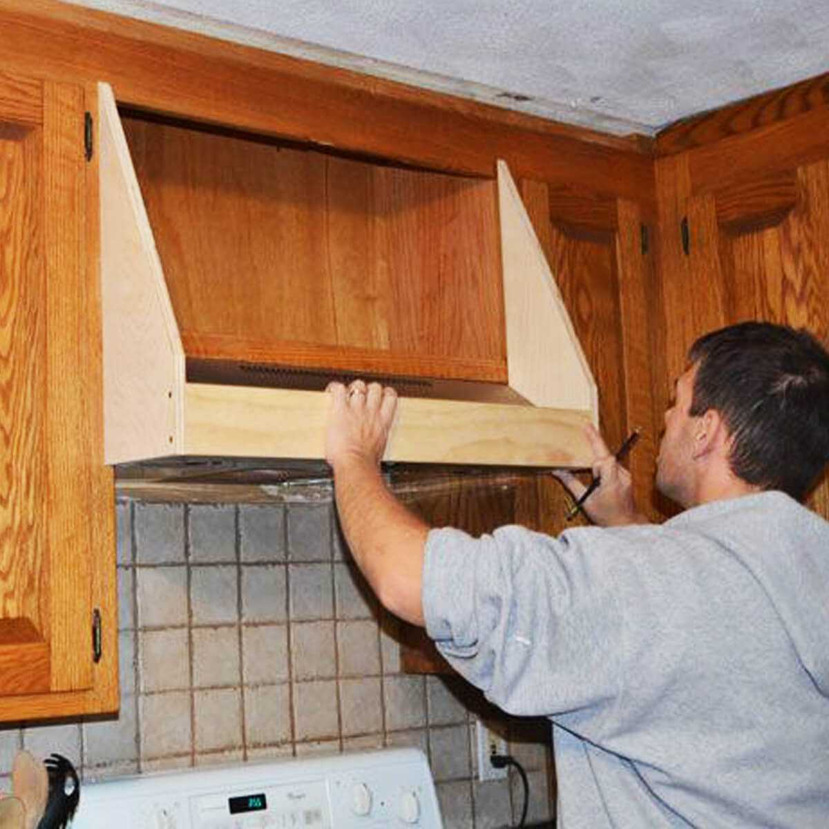 вытяжка для кухни в деревянном доме своими руками