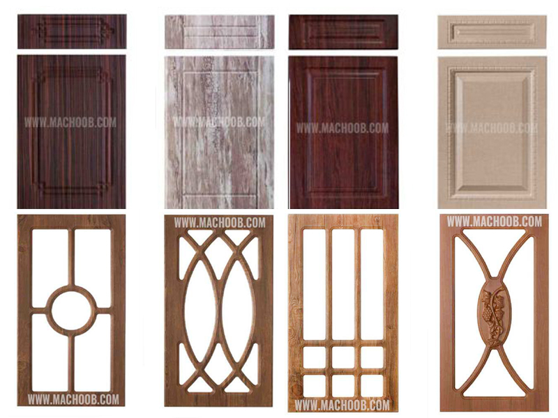 انواع طرح درب کابینت کلاسیک در 3 مدل ممبران، روکش چوب، چوبی